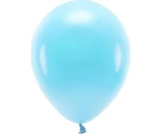 PartyDeco Eco balionai 10 vnt 30cm melsvi