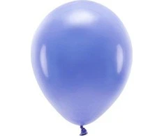 PartyDeco Eco balionai 10 vnt 30cm violetiniai melsvi