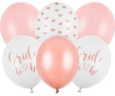 Boland Traciks Balionų rinkinys "Bride to Be" 30cm 6 vnt