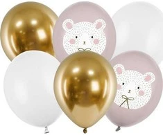 Party Deco Balionai "Meškutis" (6vnt)