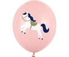 Party Deco Balionai "Arkliukas" 30cm 6 vnt
