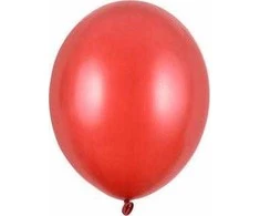 PartyDeco Balionai stiprūs 30cm 10 vnt raudoni