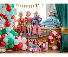 PartyDeco Dovanų dėžutės "Saldainis" 2 vnt 7*37cm ir 9*47cm