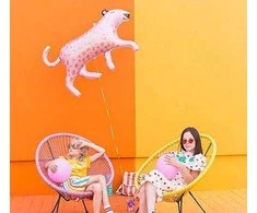 Party Deco Folinis balionas "Leopardas" 103X63cm