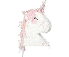 PartyDeco Sulankstomas piñata - Vienaragio galva 41x48x10cm