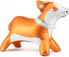 PartyDeco Stojšcy balon fol.Corgi 88x70cm mix 64690