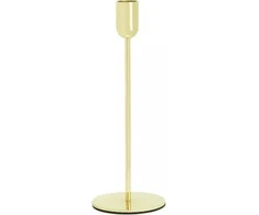 Party Deco Świecznik, auksinė, 22cm one size