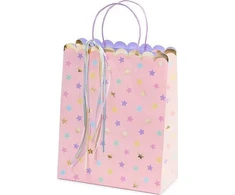 PartyDeco Torebki na prezenty Gwiazdki mix 26x32x13cm 74917