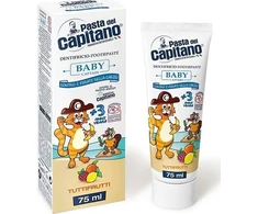 Pasta Del Capitano Vaikų dantų pasta Baby Captain 3+ Multifruit 75ml