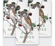 Field Notes Pastabos Šiaurės Amerikos paukščiai ir medžiai