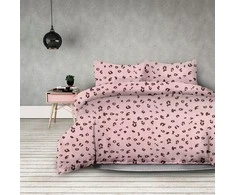 Patalynės komplektas AmeliaHome Patalynė 200x200 cm + 2×80x80 cm Pinkpanther AH Madera