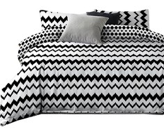 Patalynės komplektas DecoKing POS / HIPNOZĖ / BANGOS / 155x220*2+80x80*2