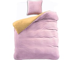 DecoKing Patalynės komplektas Furry 08 AmeliaHome 155 × 220 cm + 1 × 80 × 80 cm, rožinis