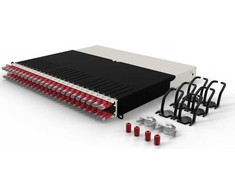 Serwer PATCHBOX 8RU / STP / Raudona
