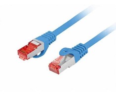 Lanberg PATCHCORD KAT.6 S/FTP LSZH CU 1,5M Mėlynas FLUKE PASSED LANBERG