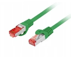 PATCHCORD KAT.6 S/FTP LSZH CU 15M Žalias FLUKE PASSED LANBERG