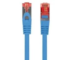 PATCHCORD KAT.6 S/FTP LSZH CU 20M Mėlynas FLUKE PASSED LANBERG