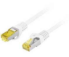PATCHCORD KAT.6A S/FTP LSZH CU 20M Baltas FLUKE PASSED LANBERG