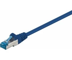 Wentronic Goobay Kabelis LAN Patchcord CAT 5E 0.25m mėlyna