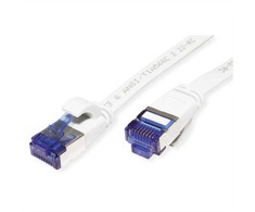 Value Patchkabel VALUE FTP, Cat.6A (Class EA), extra plat, wit, 5 m