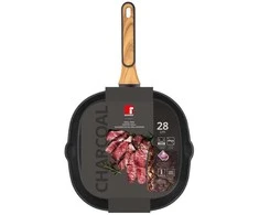 PATELNIA GRILLOWA MULTICLAD 28cm BERGNER BG-56041 anglys