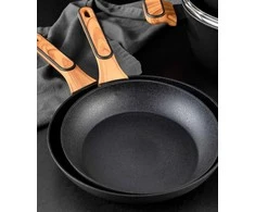 Daugiasluoksnė keptuvė 24 cm BERGNER BG-56031, anglies spalvos