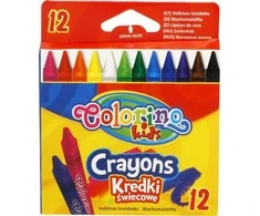 Vaškinės kreidelės Colorino Kids, 12 spalvų
