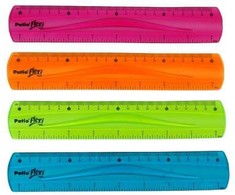 Lanksti liniuotė Patio Flexi, 20 cm