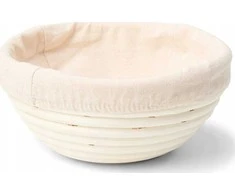 Patisse Apvalus pintas krepšelis su drobe 25 cm -