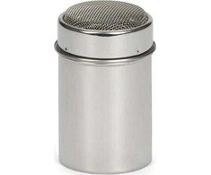 Patisse cukier puder w proszku 10 cm nerūdijantis plienas sidabrinė