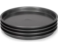 Patisse rinkinys kepimo formų žema uodega 20 cm juodasis plienas
