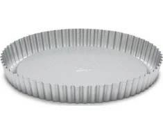 Patisse flannelio formos 28 cm sidabro plienas