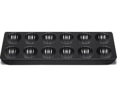 Patisse Madeleine formos 40 cm juodas plienas