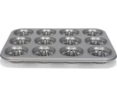 Patisse mini turbano formos 26,5 x 35 cm sidabro plieno 12 skyrių
