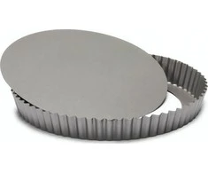 Patisse formos keturkampis 28,6 x 3,8 x 28,6 cm tamsiai pilkas plienas