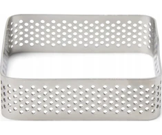 Patisse Perforuotas kvadratinis kepimo žiedas 7cm - Patisse