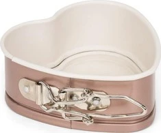 PATISSE CERAMIC Mini širdelės formos torto forma, 12 cm