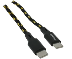 Patona 1811 kabelis USB USB 2.0 0,06 m USB C Juodas, Geltonas