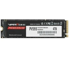 Patriot Viper PV593 M.2 PCI-E Gen5 x4 NVMe2 4TB SSD