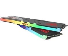 RAM 64 GB Patriot DIMM 5200 (2x 32 GB) Dual-Kit (juodas, PVVR564G520C40K, Viper Venom RGB, INTEL XMP)