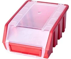 Patrol ERGOBOX PLUS 2 Raudonas, 118 x 161 x 75mm