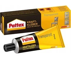 Pattex stiprūs skaidrūs klijai, kontaktiniai klijai, 50 g tūbelė