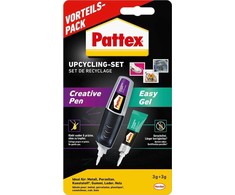 Pattex Klej sekundowy Upcycling Set Creative Pen + Easy Gel retail