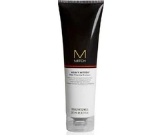 „Mitch by Paul Mitchell“ plaukų priežiūros priemonė „Heavy Hitter“ be parabenų, giliai valomoji plaukų kaukė, 250 ml