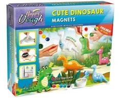 PAULINDA HAPPY DOUGH MIELAS DINOZAURŲ MAGNETAS