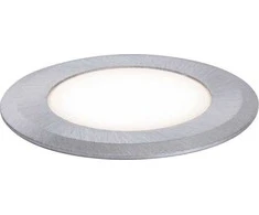 Paulmann HOUSE LED įleidžiamas šviestuvas 2W 60lm 3000K IP67 apvalus 230V šlifuotas geležis / nerūdijantis plienas