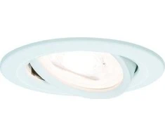 Paulmann Nova judantis įleidžiamas LED šviestuvas 1x6,5W 2700K 230V GU10 51mm Matinis Baltas/Aliuminis