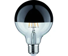 Paulmann LED ŠALTINIS G95 VEIDRODIS 6W 230V 520LM E27 2700K Juodas CROMAS BLOKIAMAS PL28677 PAULMANN
