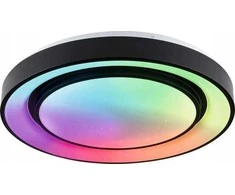 Paulmann Lubinis šviestuvas Rainbow Dynamic Panel 38.5W RGB Variable Baltas Balta/juoda