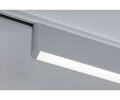Paulmann URail CERIS LED 3 pakopų ryškumo reguliatorius 9.5W 850lm IP20 4000K 230V matinio chromo / aliuminio bėgelių šviestuvas